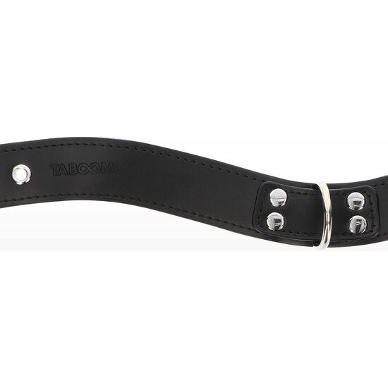 ELEGANT D-RING COLLAR BLACK image 4