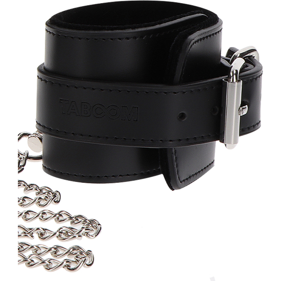 HEAVY COLLAR AND WRIST CUFFS - BLACK image 4