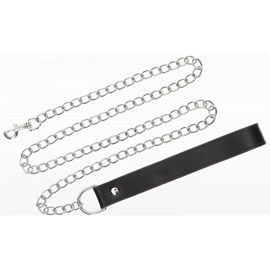 CHAIN LEASH BLACK image 0