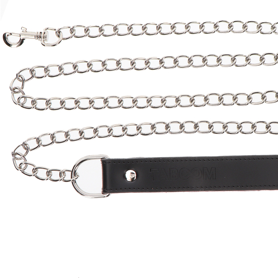 CHAIN LEASH BLACK image 2