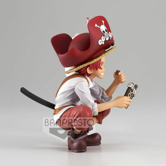 FIGURA SHANKS WANOKUNI SPECIAL THE GRANDLINE CHILDREN DXF ONE PIECE 9CM image 1