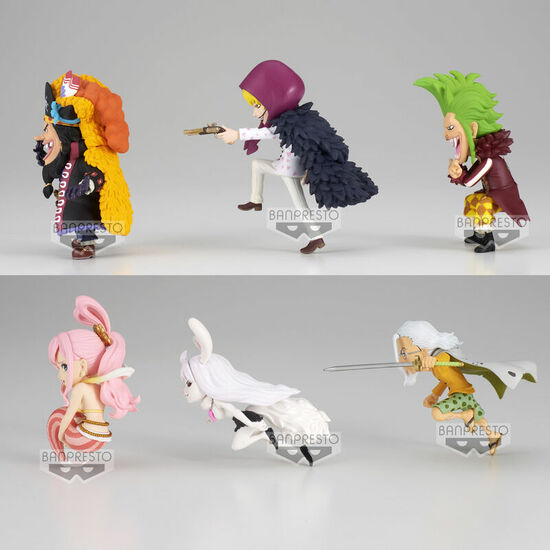 PACK 12 FIGURAS WORLD COLLECTABLE LANDSCAPES VOL.7 THE GREAT PIRATES 100 ONE PIECE 7CM SURTIDO image 1