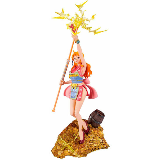 ESTATUA FIGUARTSZERO NAMI BY EIICHIRO ODA WT100 DAIKAIZOKU HYAKKEI ONE PIECE 28CM image 0