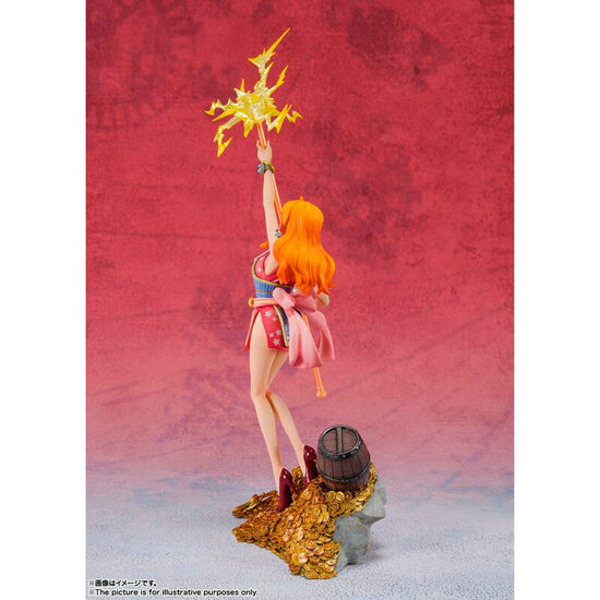 ESTATUA FIGUARTSZERO NAMI BY EIICHIRO ODA WT100 DAIKAIZOKU HYAKKEI ONE PIECE 28CM image 3