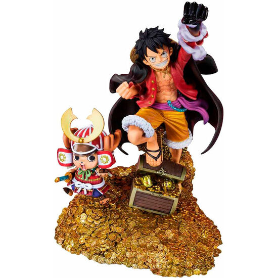 ESTATUA FIGUARTSZERO MONKEY D. LUFFY BY EIICHIRO ODA WT100 DAIKAIZOKU HYAKKEI ONE PIECE 19CM image 0