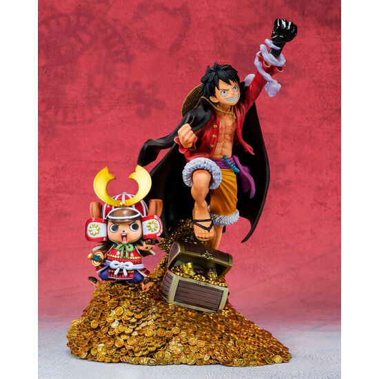 ESTATUA FIGUARTSZERO MONKEY D. LUFFY BY EIICHIRO ODA WT100 DAIKAIZOKU HYAKKEI ONE PIECE 19CM image 1