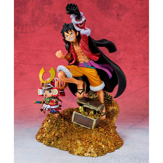 ESTATUA FIGUARTSZERO MONKEY D. LUFFY BY EIICHIRO ODA WT100 DAIKAIZOKU HYAKKEI ONE PIECE 19CM image 2