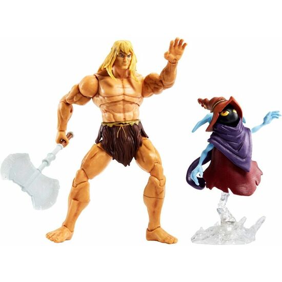 FIGURA HE-MAN SAVAGE MASTERS OF THE UNIVERSE REVELATION MASTERVERSE 18CM image 3