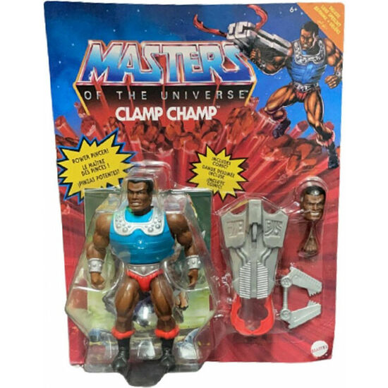 FIGURA CLAMP CHAMP MASTERS OF THE UNIVERSE ORIGINS 14CM image 0