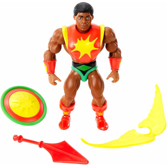FIGURA SUN-MAN MASTERS OF THE UNIVERSE ORIGINS 14CM image 1