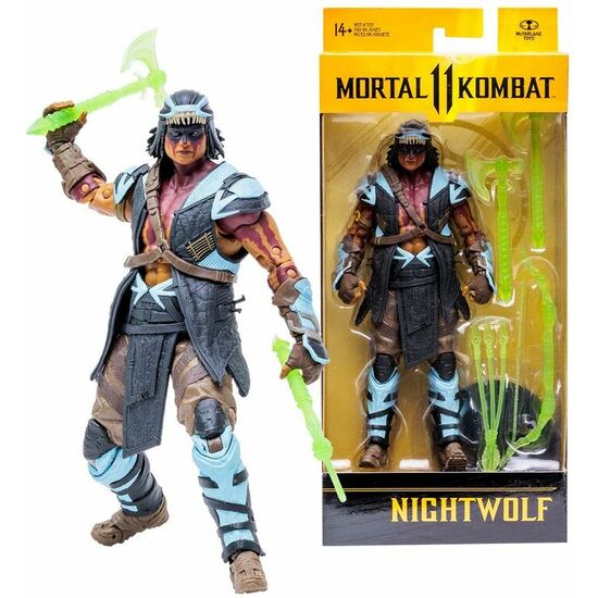 FIGURA NINGTWOLF MORTAL KOMBAT 17CM. image 0