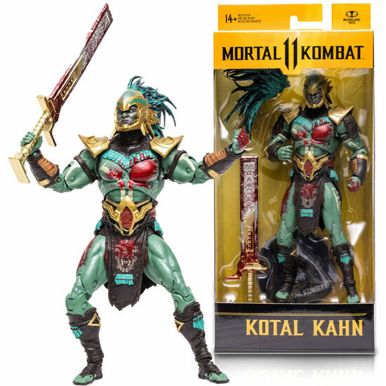 FIGURA KOTAL KAHN MORTAL KOMBAT 18CM image 0