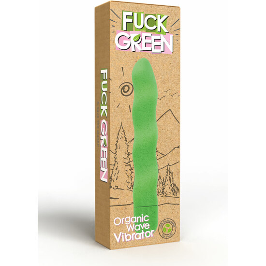 ORGANIC WAVE VIBRATOR GREEN image 1