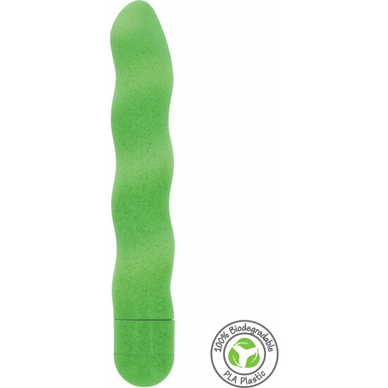 ORGANIC WAVE VIBRATOR GREEN image 2