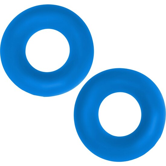 STIFFY 2-PACK BULGE COCKRINGS - BLUE image 0