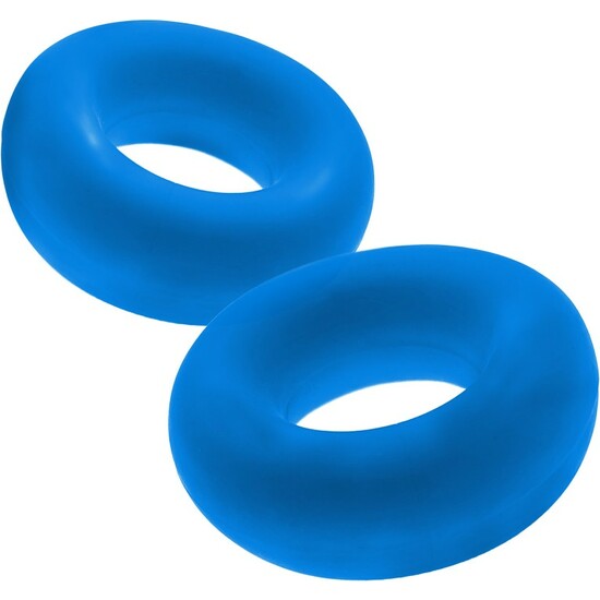 STIFFY 2-PACK BULGE COCKRINGS - BLUE image 2