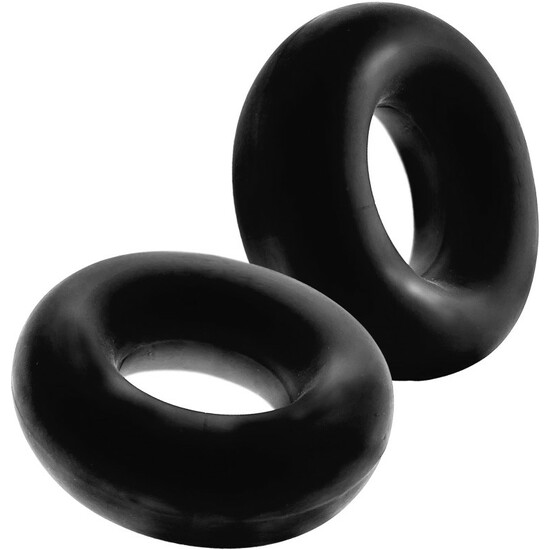 STIFFY 2-PACK BULGE COCKRINGS - NEGRO image 2