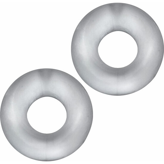 STIFFY 2-PACK BULGE COCKRINGS TRANSPARENT image 0