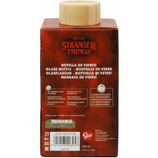 BOTELLA CRISTAL STRANGER THINGS 620ML image 3