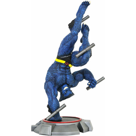 FIGURA DIORAMA BESTIA X-MEN MARVEL 25CM image 0