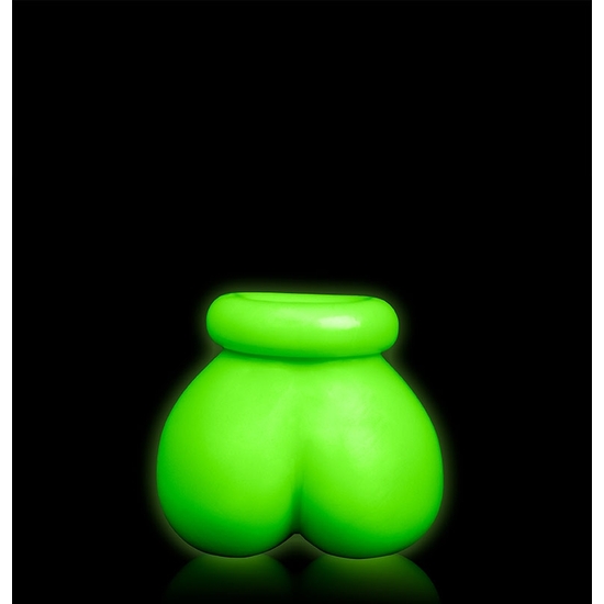OUCH! - BALL SACK - GLOW IN THE DARK image 0