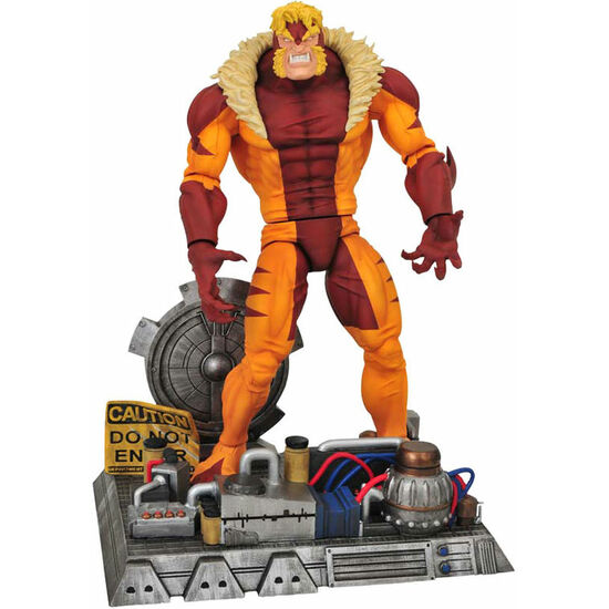 FIGURA ARTICULADA DIENTES DE SABLE X-MEN MARVEL 18CM image 0