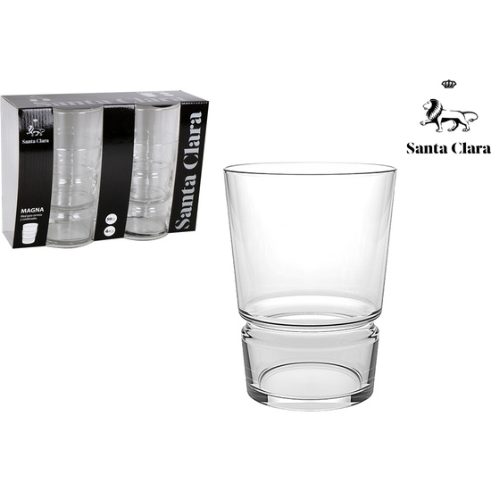 SET 4 VASOS SIDRA 50CL TASKA APILABLE image 0