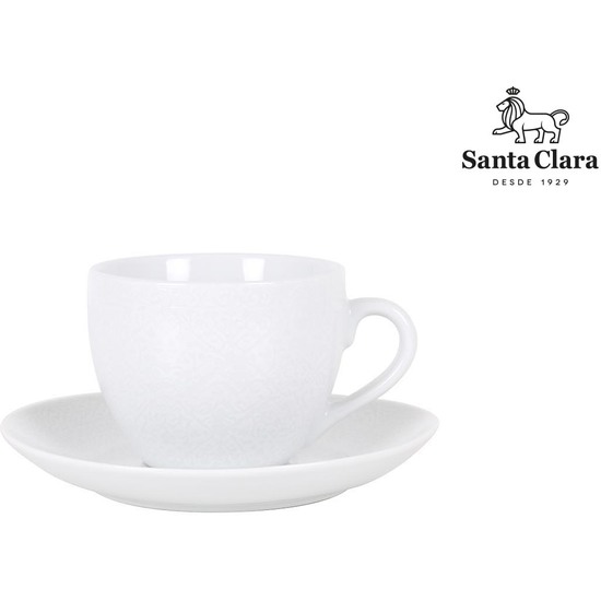 SET TAZA 200CC C/PLATO SALINA image 0