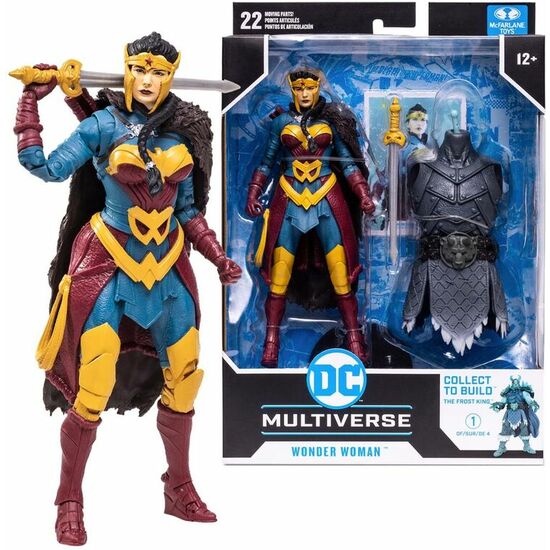 FIGURA WONDER WOMAN ENDLESS WINTER MULTIVERSE DC COMICS 18CM image 0