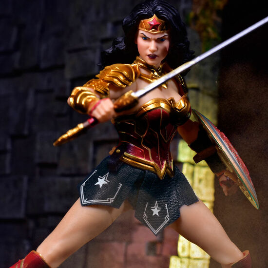 FIGURA ARTICULADA WONDER WOMAN DC COMICS 17CM image 3