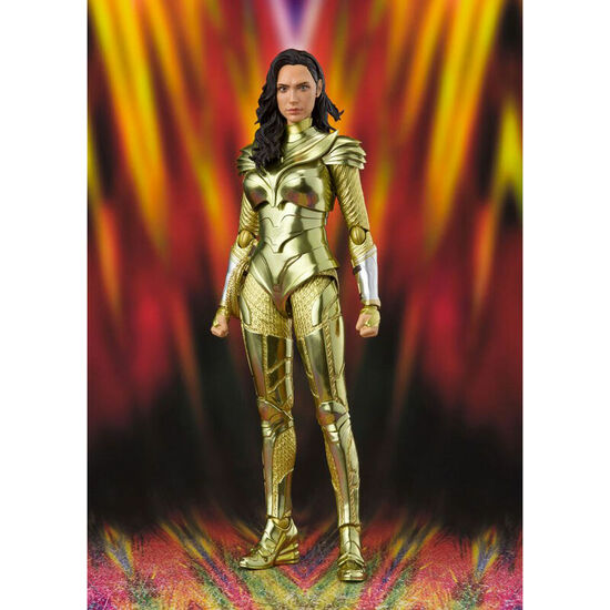 FIGURA FIGUARTS WONDER WOMAN GOLDEN AMOR DC COMICS 15CM image 0