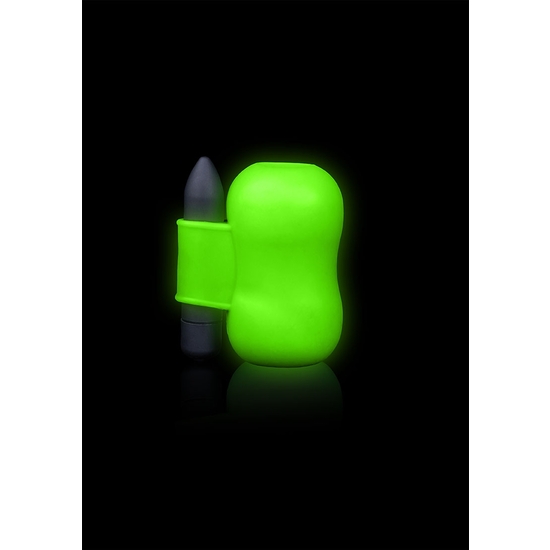 OUCH! - VIBRATING MASTURBATOR - GLOW IN THE DARK image 0