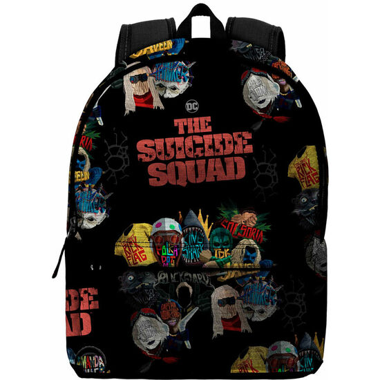 MOCHILA TASKFORCE ESCUADRON SUICIDA DC COMICS ADAPTABLE 45CM image 0