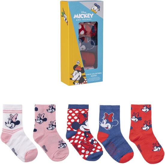 PACK CALCETINES 5 PIEZAS MINNIE image 0