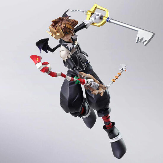 FIGURA SORA HALLOWEEN TOWN VER. KINGDOM HEARTS II BRING ARTS DISNEY 15CM image 3