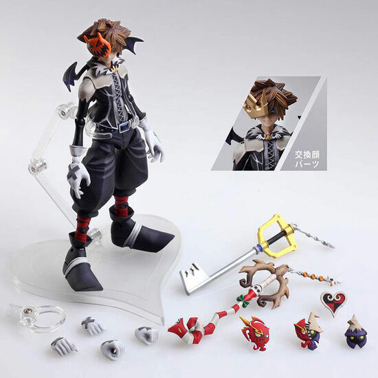 FIGURA SORA HALLOWEEN TOWN VER. KINGDOM HEARTS II BRING ARTS DISNEY 15CM image 5