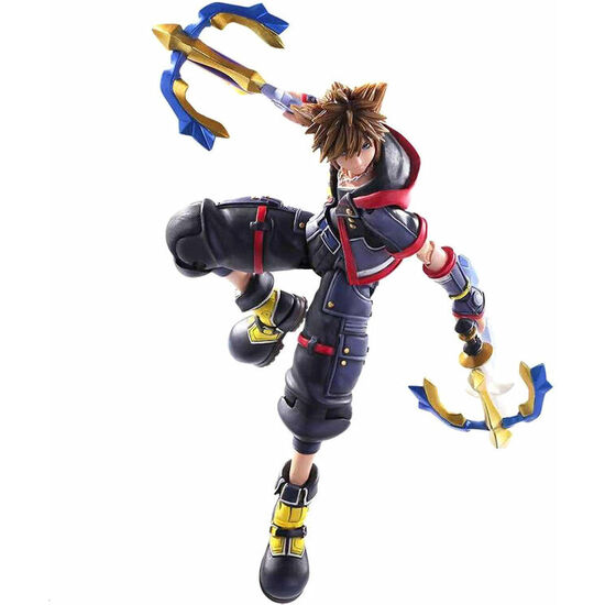 FIGURA SORA KINGDOM HEARTS III BRING ARTS DISNEY 15CM image 0