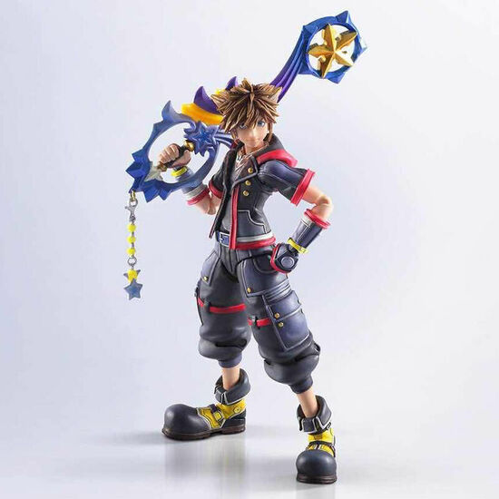 FIGURA SORA KINGDOM HEARTS III BRING ARTS DISNEY 15CM image 1