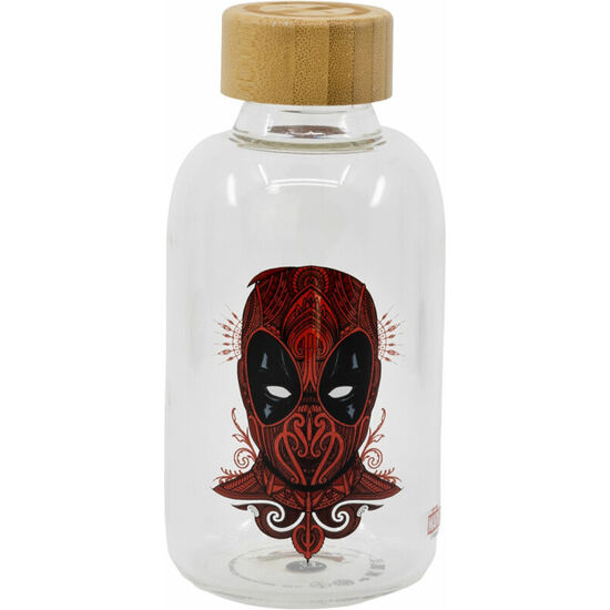 BOTELLA CRISTAL DEADPOOL MARVEL 620ML image 0