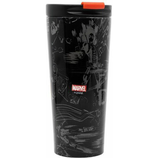 VASO TERMO ACERO INOXIDABLE DEADPOOL MARVEL 425ML image 1