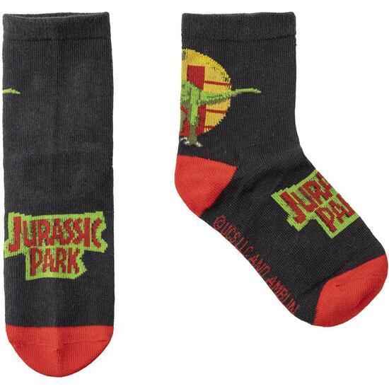 PACK CALCETINES 3 PIEZAS JURASSIC PARK image 1