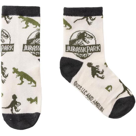 PACK CALCETINES 3 PIEZAS JURASSIC PARK image 2