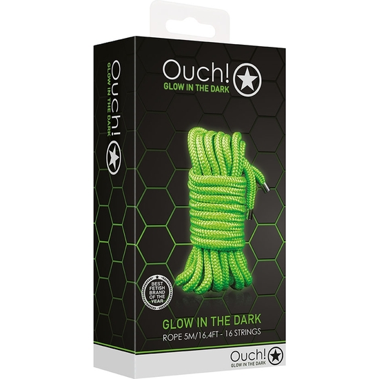 OUCH! - ROPE - 5M/16 STRINGS - GLOW IN THE DARK image 1