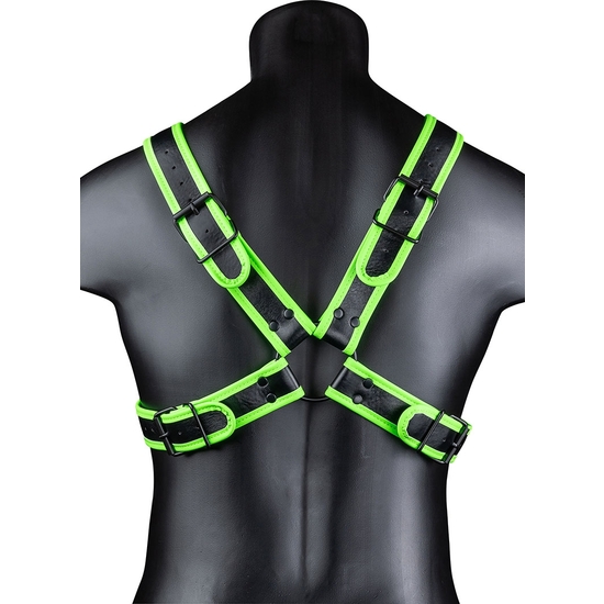 OUCH! - CROSS HARNESS - GLOW IN THE DARK image 5