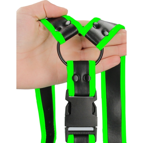 OUCH! - BUCKLE HARNESS - GLOW IN THE DARK image 6