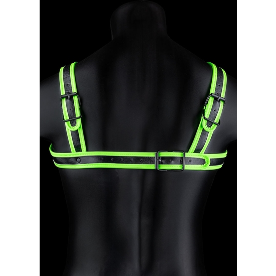 OUCH! - BUCKLE HARNESS - GLOW IN THE DARK image 3