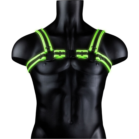 OUCH! - BUCKLE HARNESS - GLOW IN THE DARK image 4