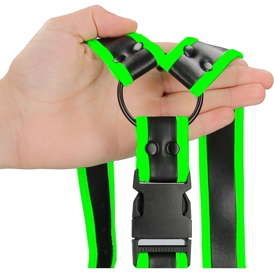 OUCH! - BUCKLE HARNESS - GLOW IN THE DARK image 6