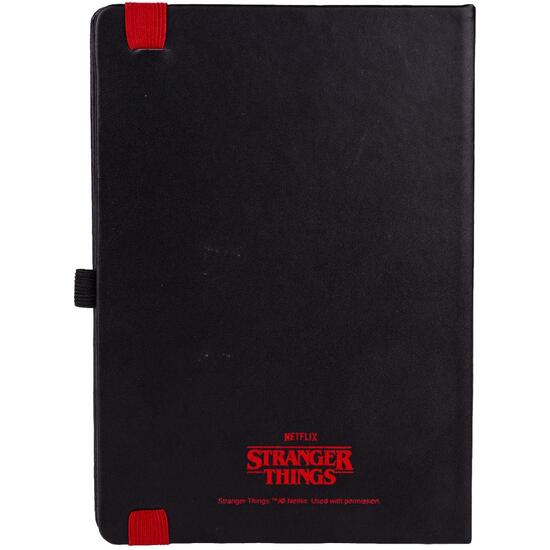 CUADERNO PREMIUM POLIPIEL STRANGER THINGS image 1