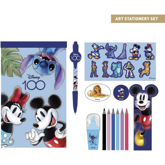 SET DE PAPELERÍA DISNEY 100 image 1